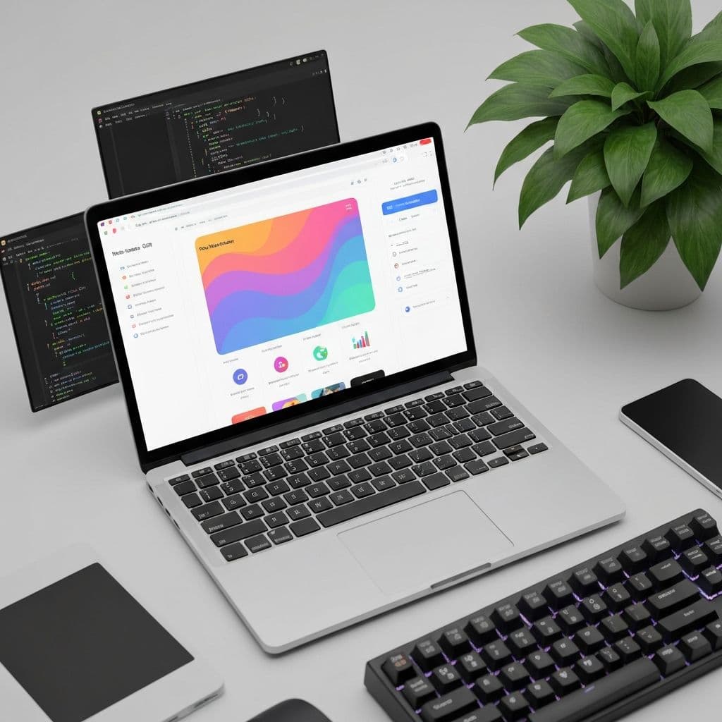 Dashboard web app built with vibe coding